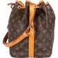 Louis Vuitton Monogram Canvas Sac Noé Petit Shoulder Bag