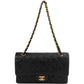 Chanel Medium Double Flap aus gestepptem Lammleder – Ansicht 10