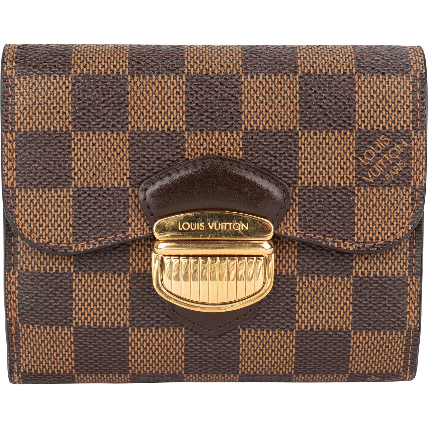 Louis Vuitton Monogram Damier Ebene Koala Compact Wallet
