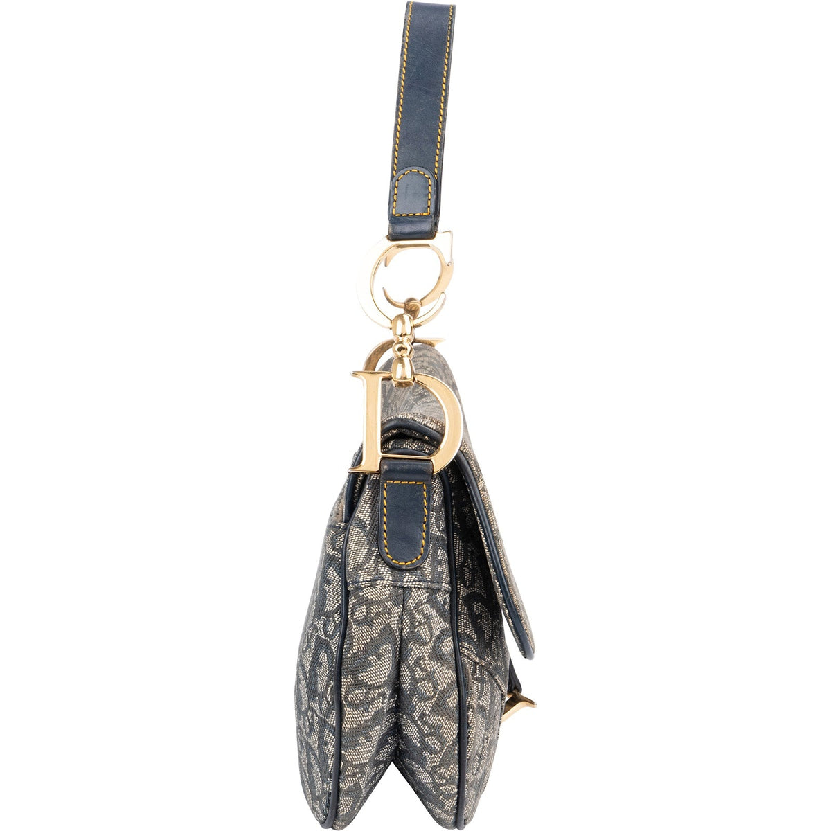 Dior Saddle aus Oblique Denim – Ansicht 4