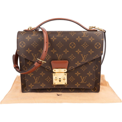 Louis Vuitton Monogram Canvas Monceau Handbag