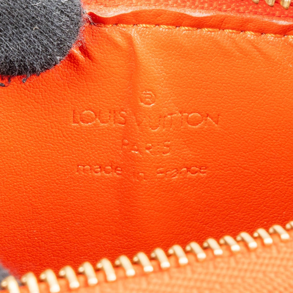 Louis Vuitton Monogram Vernis Leather Fleurs Lexington Pochette Accessoires Handbag