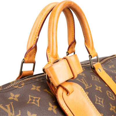 Louis Vuitton Monogram Canvas Keepall 55 Travel Bag