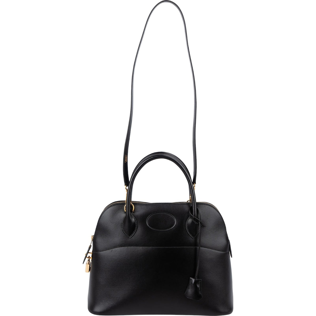 Hermès Noir Swift Leather Bolide 31 Handbag