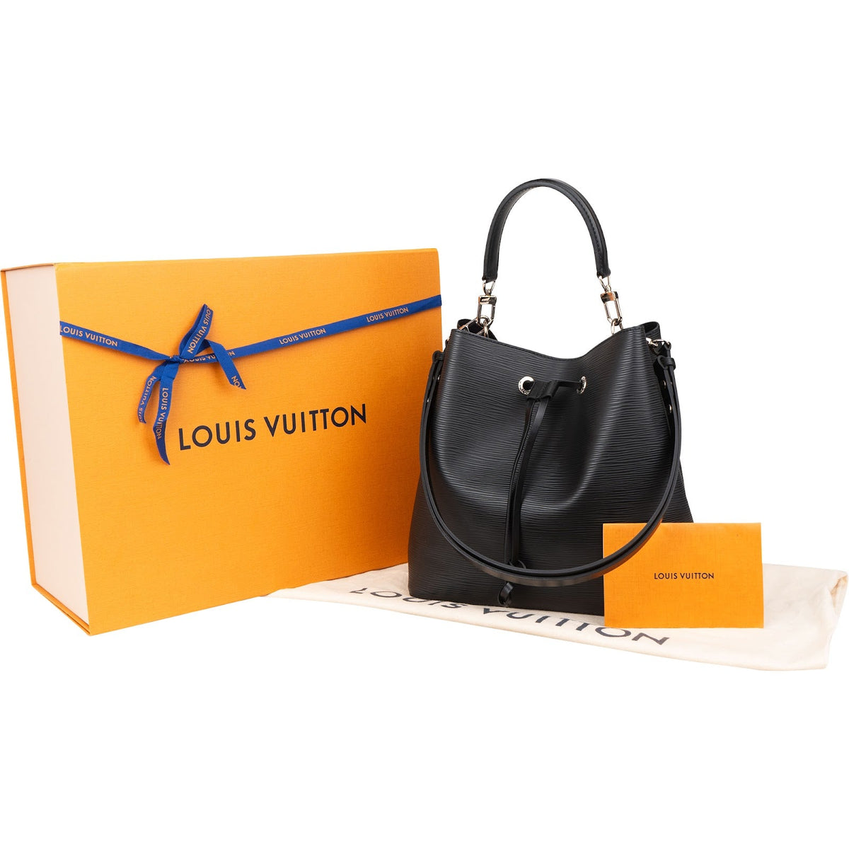 Louis Vuitton NéoNoé MM aus schwarzem Epi-Leder – Ansicht 2
