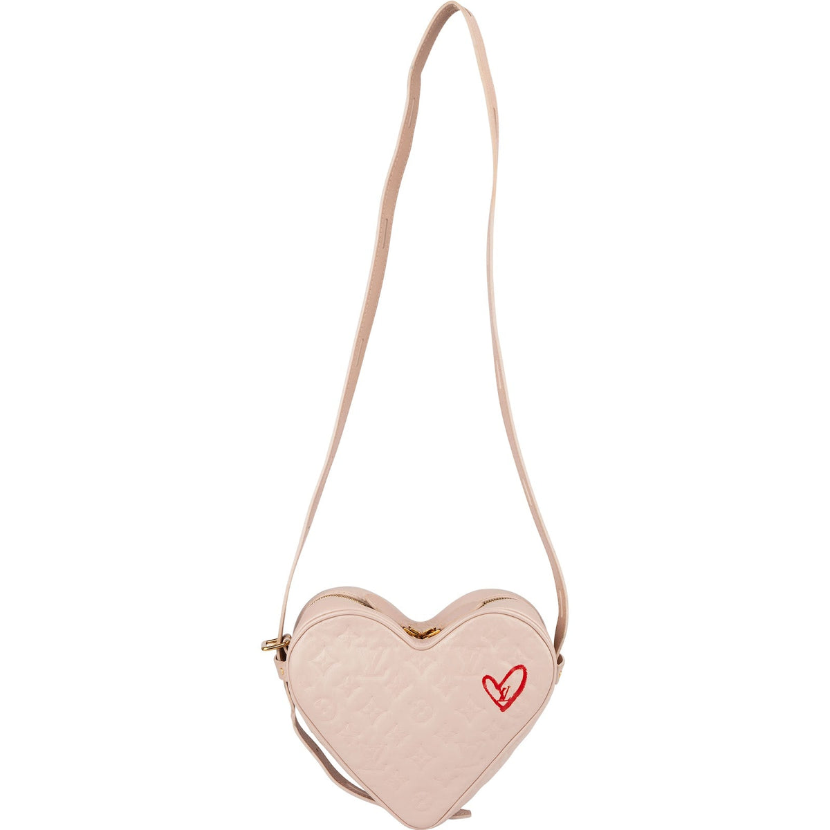 Louis Vuitton Leather Empreinte Monogram Coeur Heart Crossbody Bag