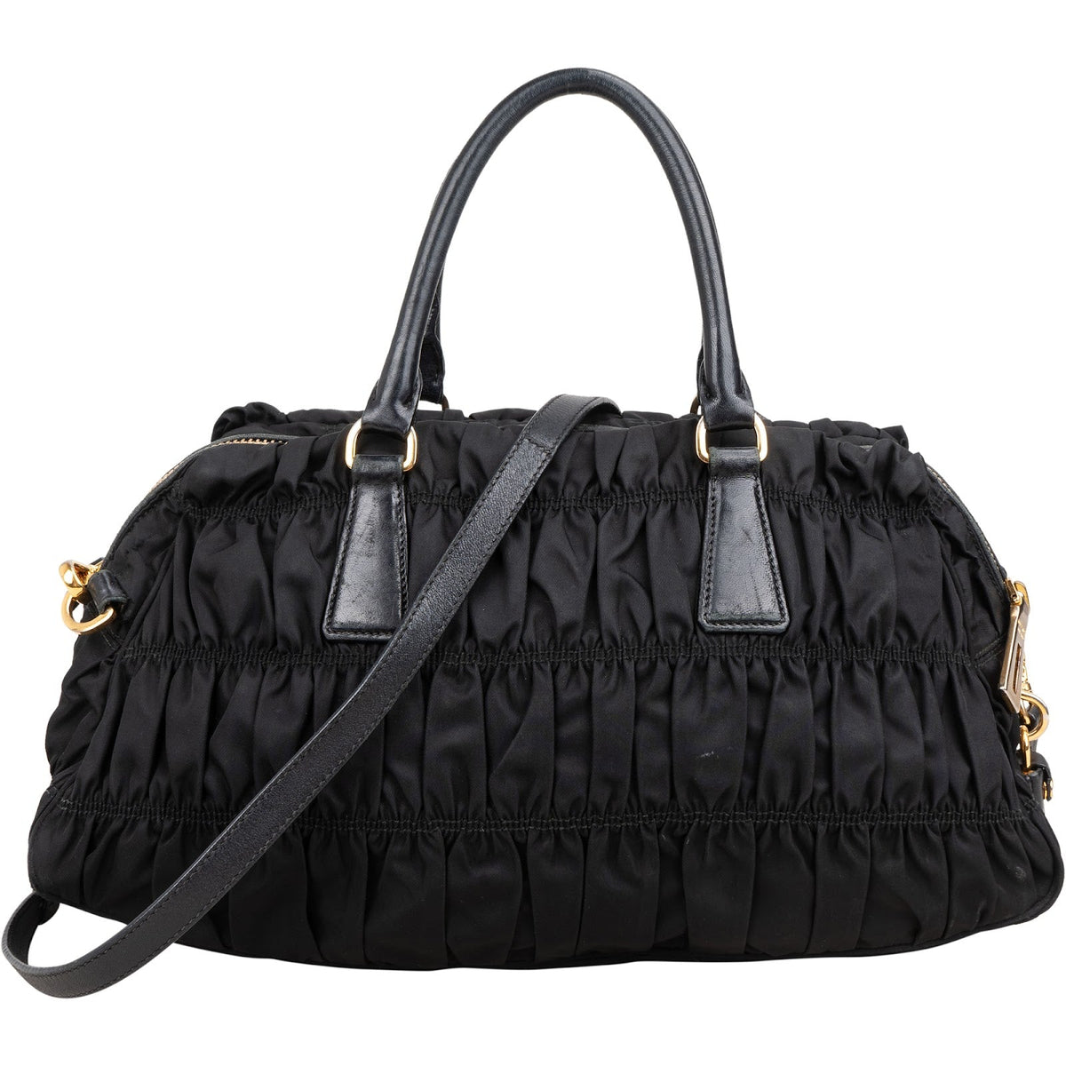 Prada Tessuto Gaufre Satchel Handbag