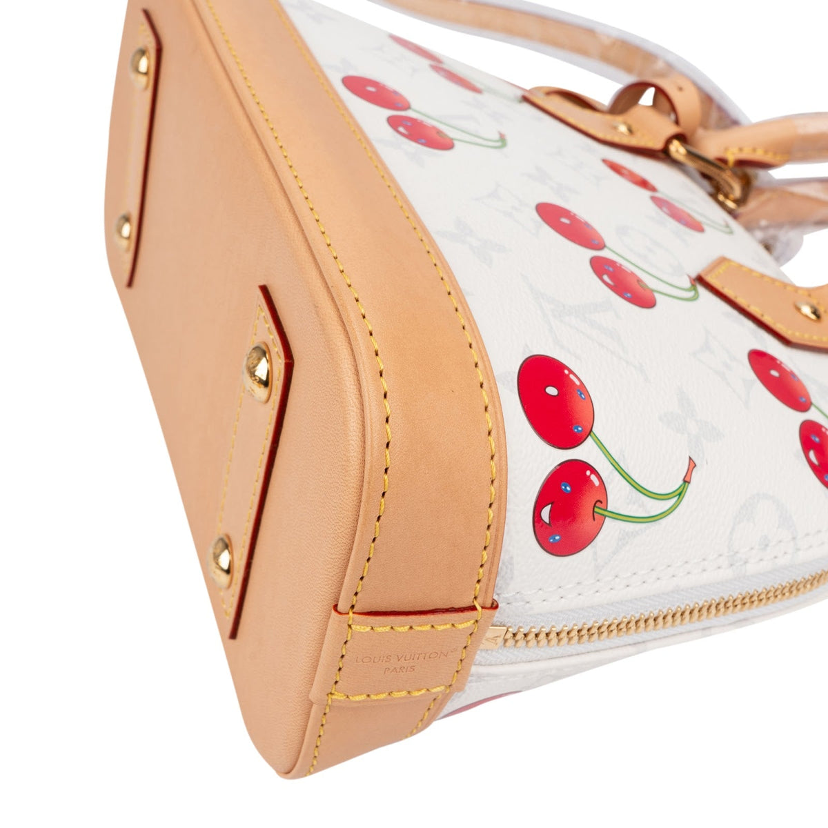 Louis Vuitton Monogram Takashi Murakami Cherry Canvas Alma BB Cerises Handbag