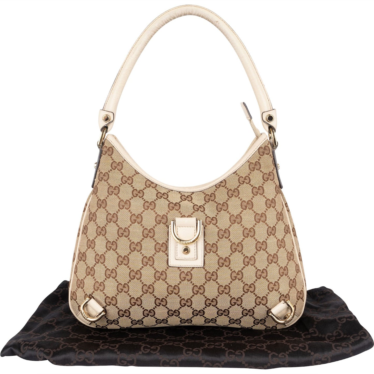 Gucci Monogram GG Canvas Abbey D-Ring Shoulder Bag
