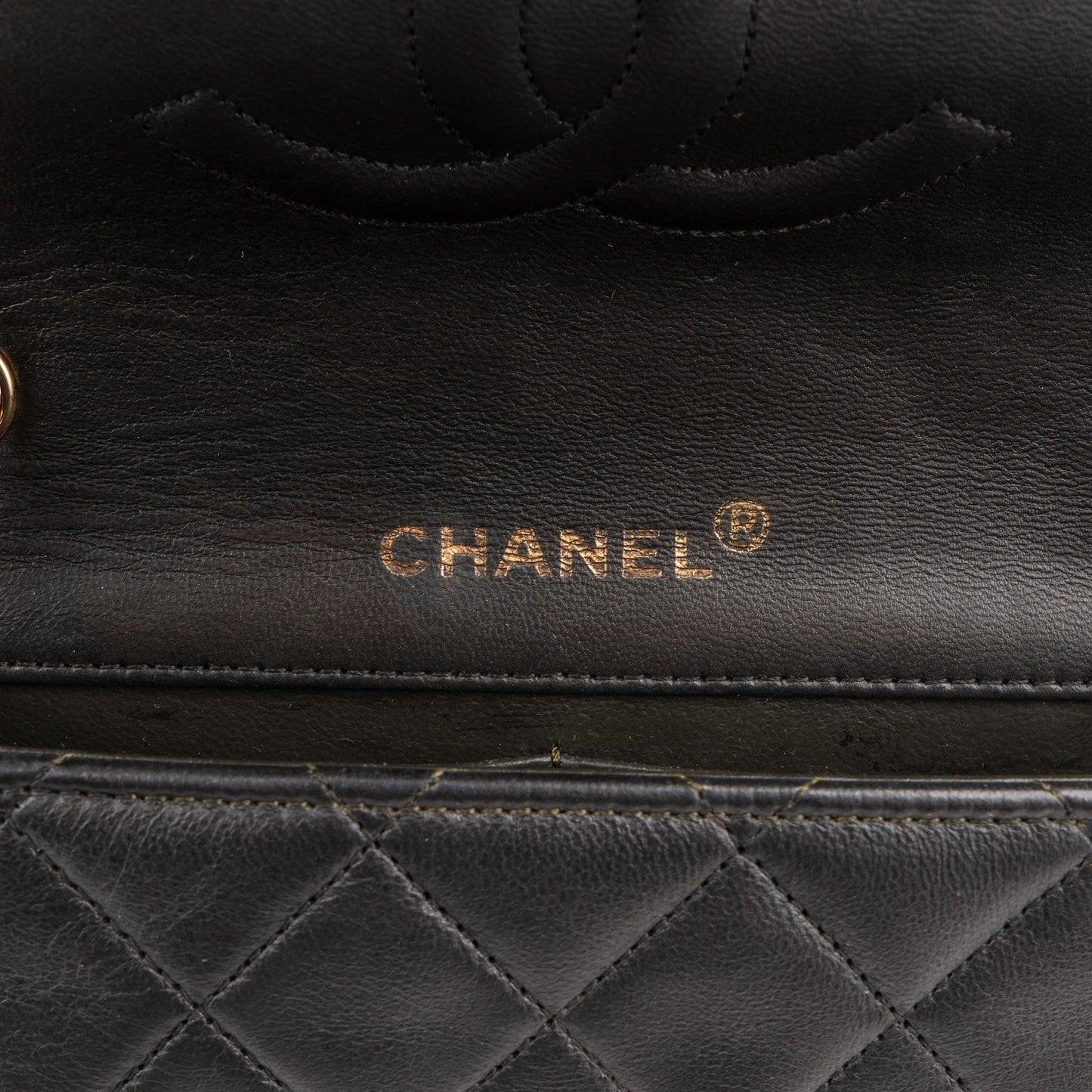 Chanel Quilted Lambskin Small 24K Gold Single Flap Crossbody Bag