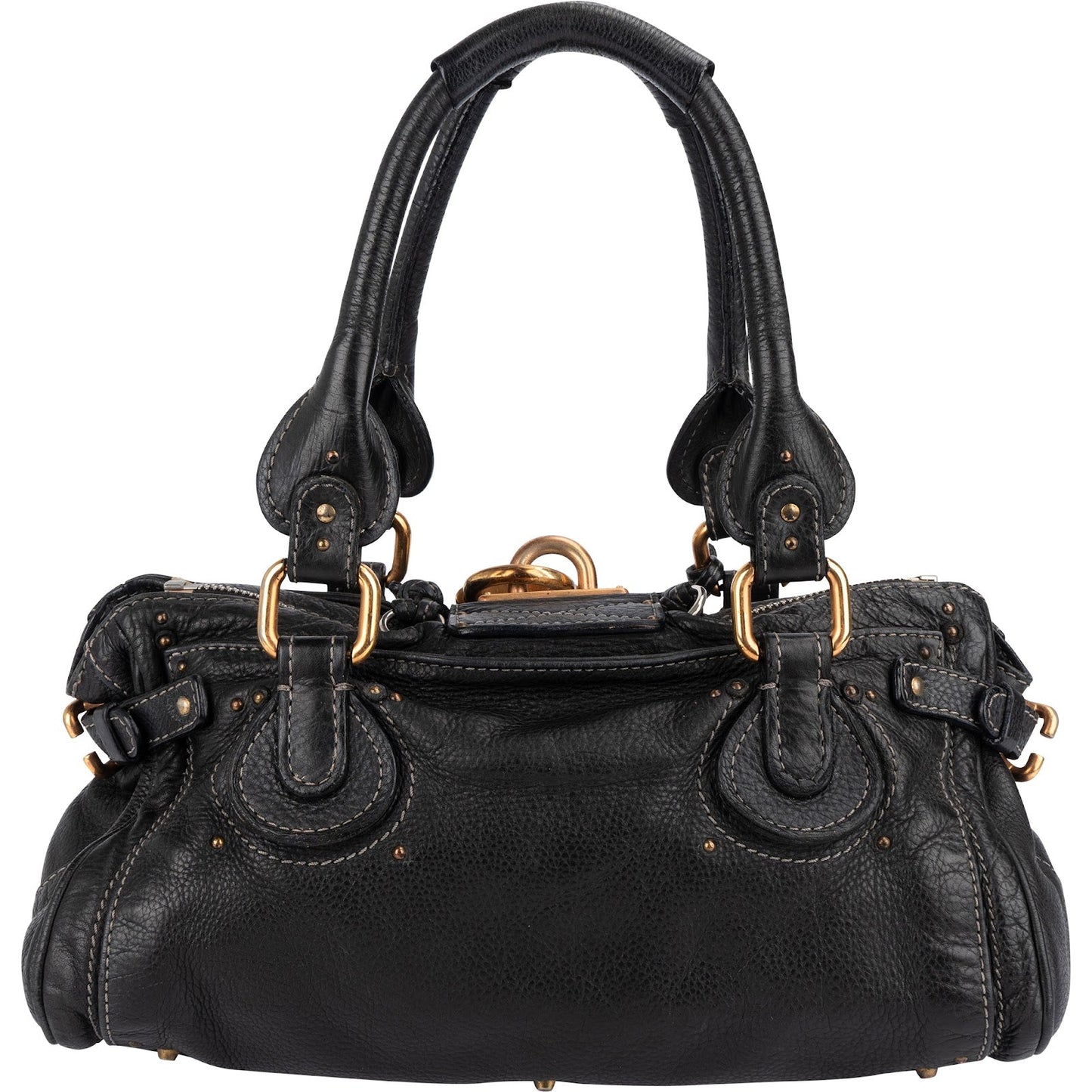 Chloé Grained Leather Paddington Handbag