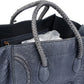 Celine Bleu Python Leather Phantom Handbag
