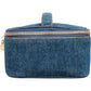 Chanel Denim CC Vanity Case Handbag