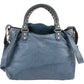 Balenciaga Blue Leather City Handbag