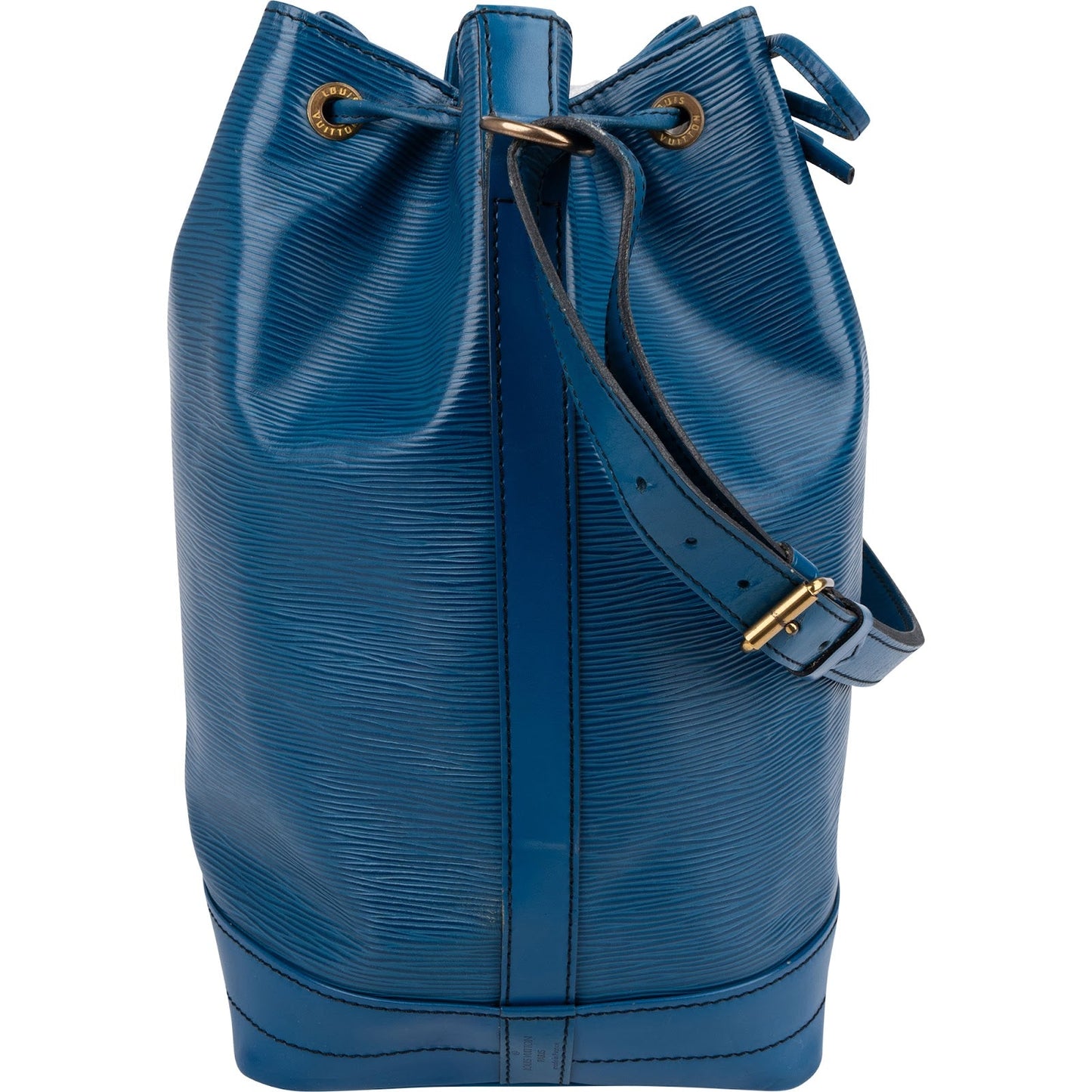 Louis Vuitton Blue Epi Leather Sac Noé Grande Shoulder Bag