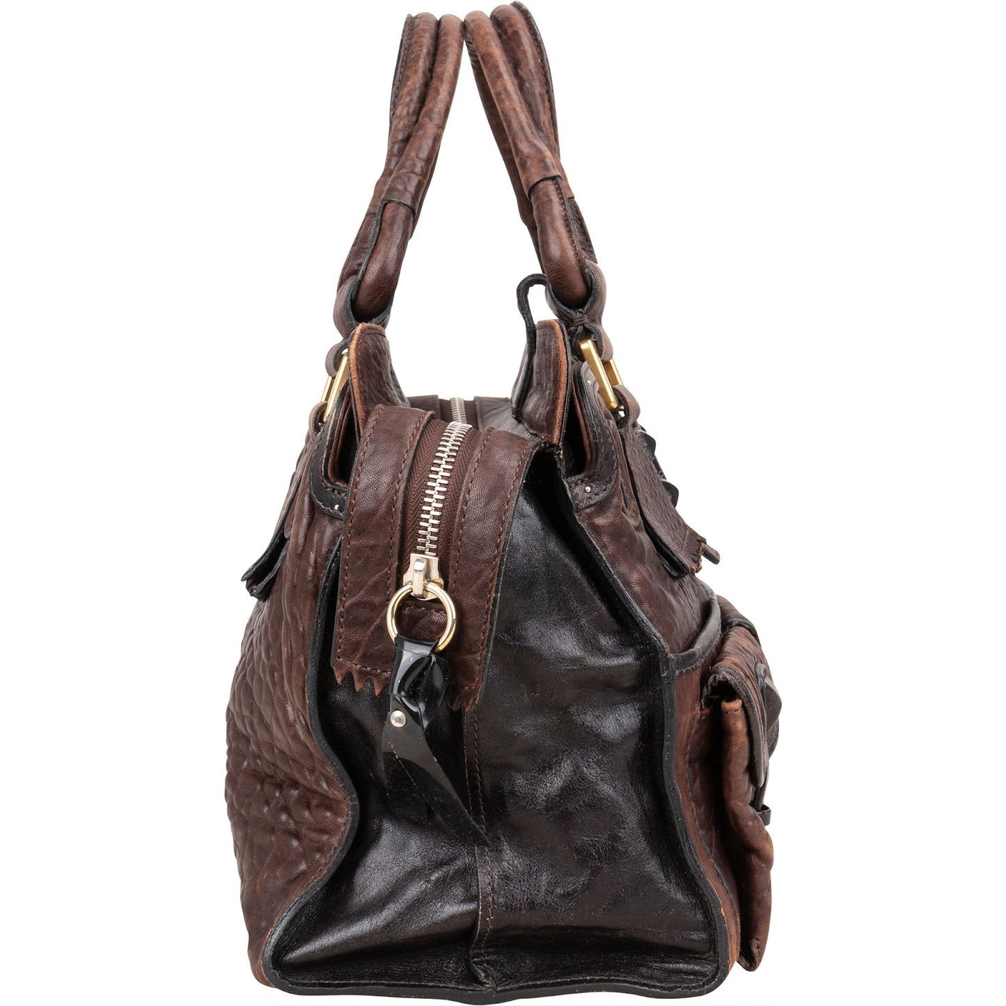 Chloé Grainded Leather Elvire Handbag