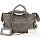 Balenciaga Grey Leather City Handbag