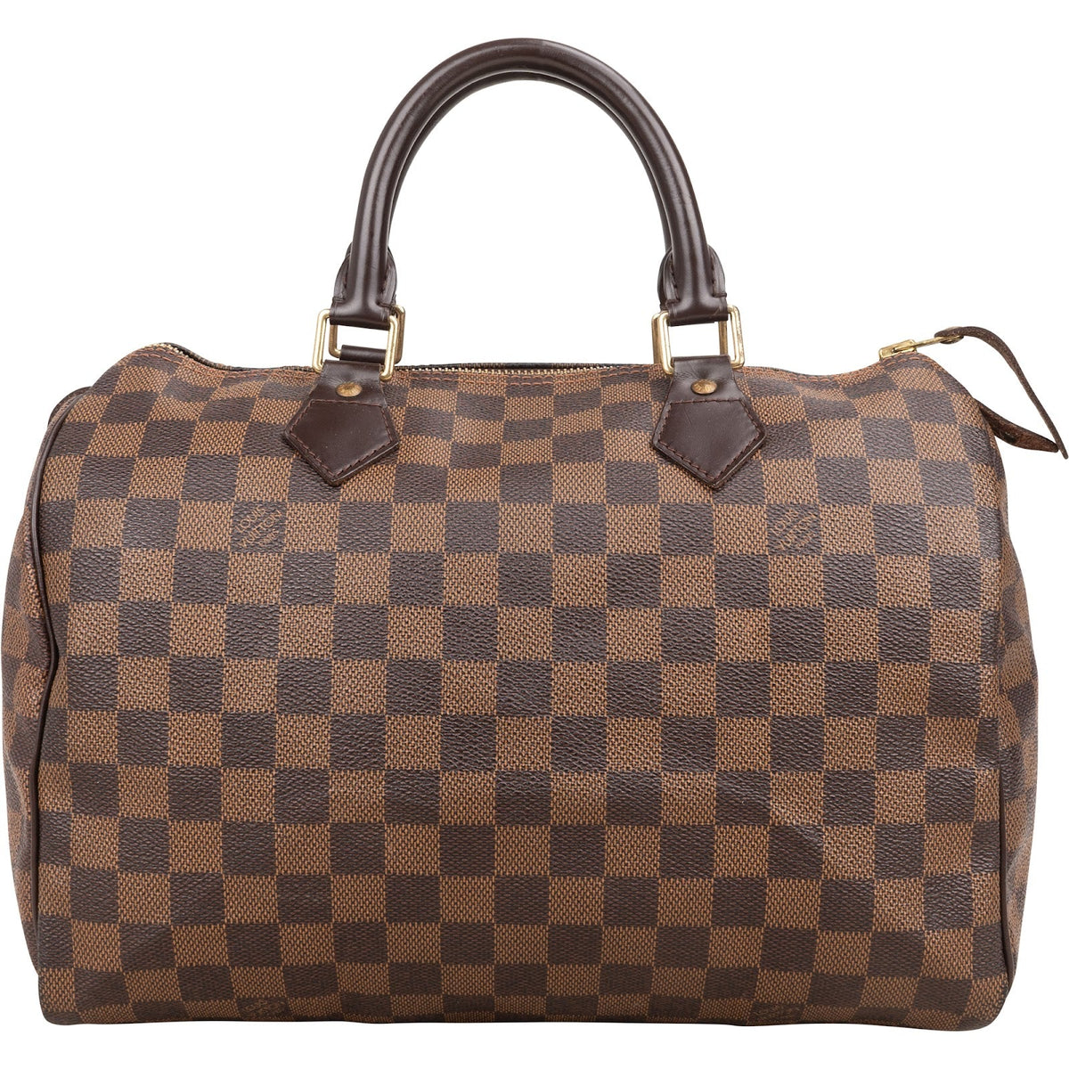 Louis Vuitton Monogram Damier Ebene Speedy 30 Handbag