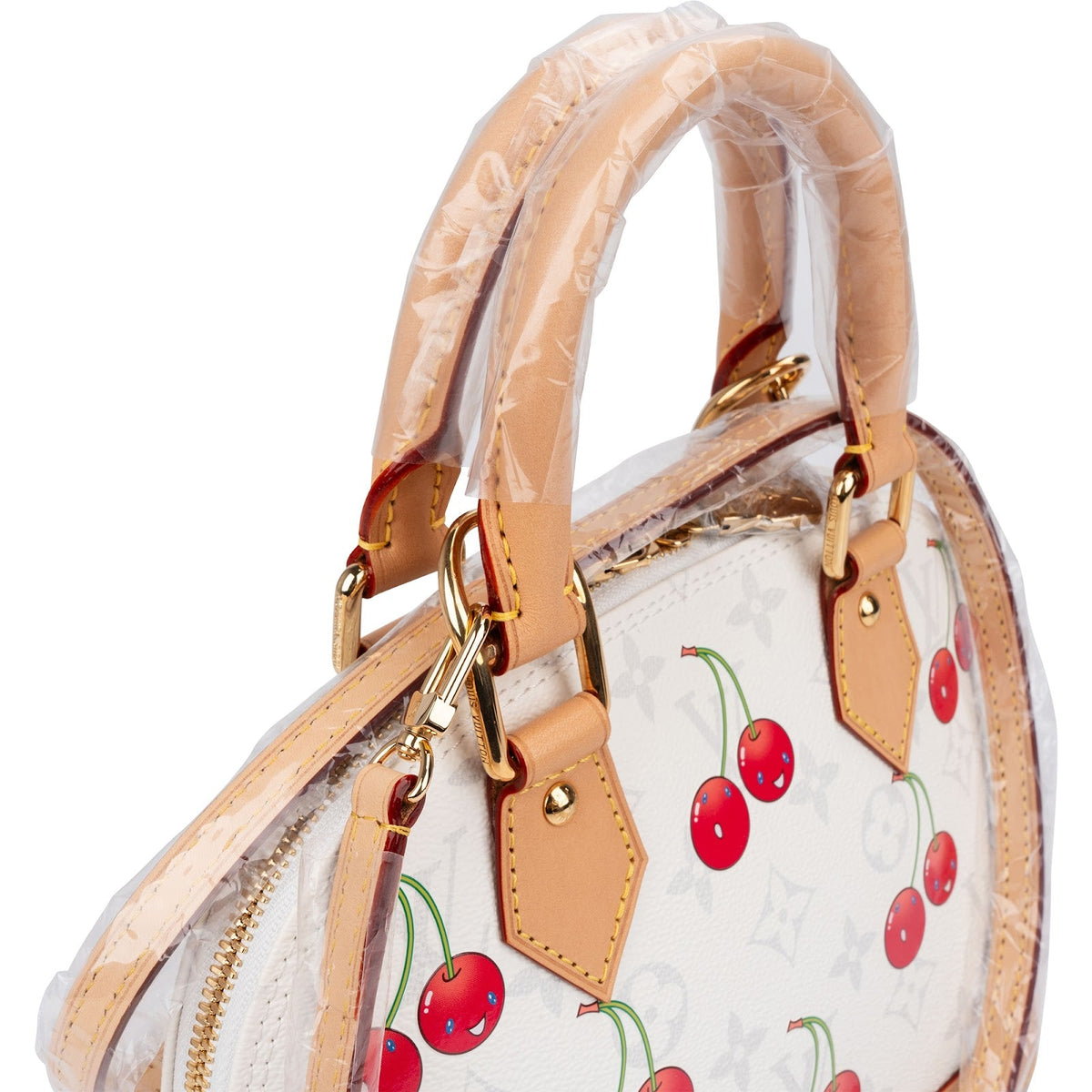 Louis Vuitton Monogram Takashi Murakami Cherry Canvas Alma BB Cerises Handbag