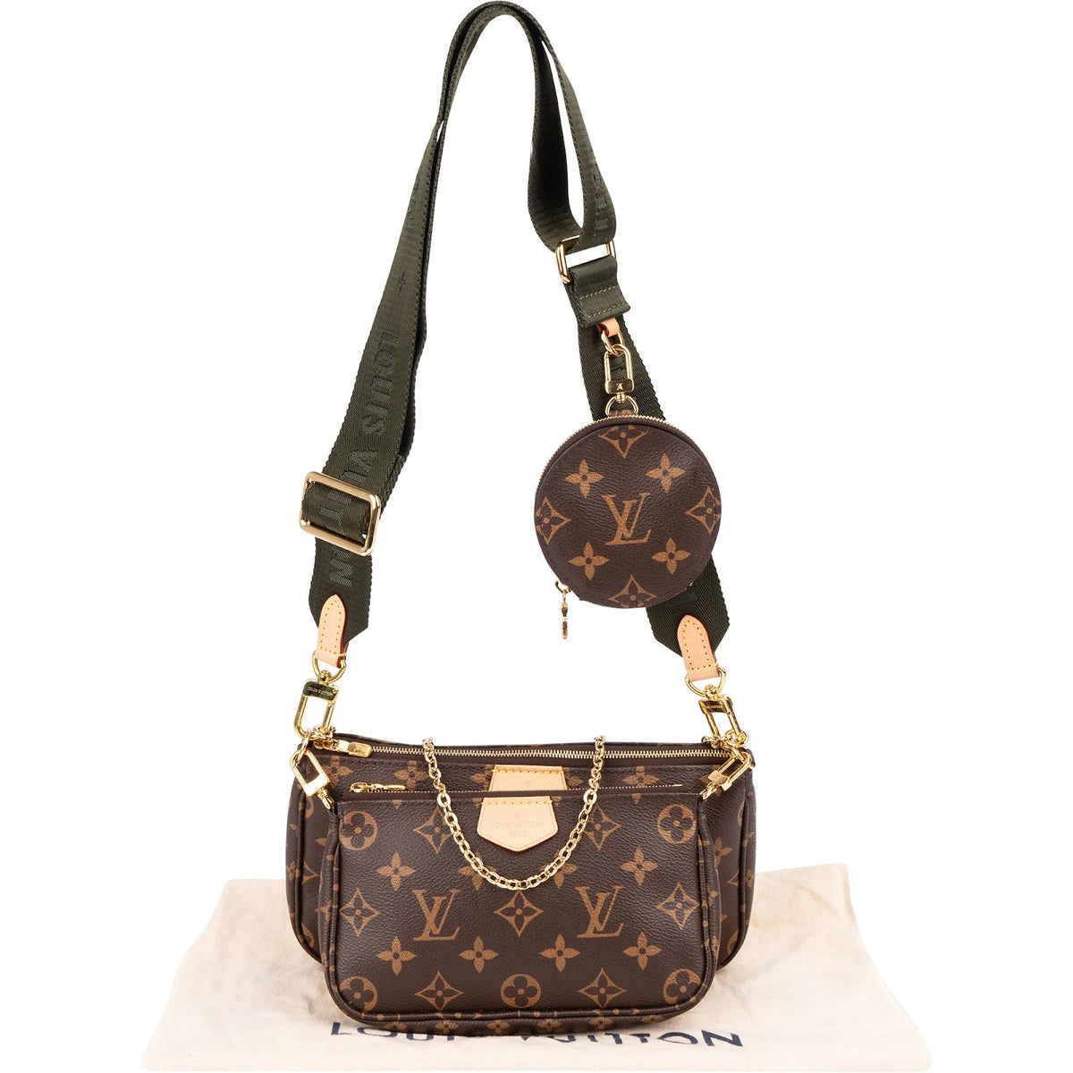 Louis Vuitton Multi Pochette Accessoires aus Monogram Canvas – Ansicht 2