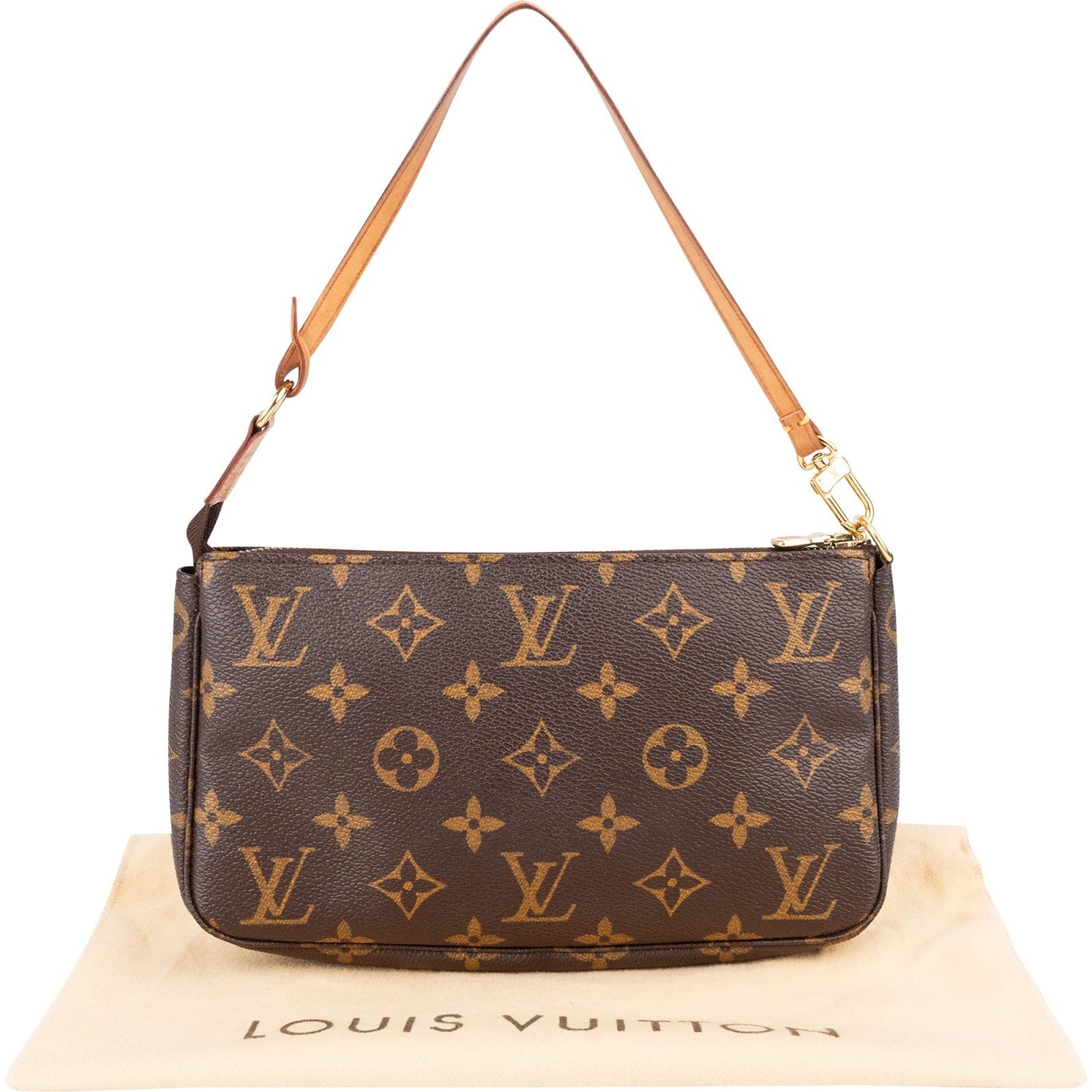 Louis Vuitton Monogram Canvas Pochette Accessoires Handbag