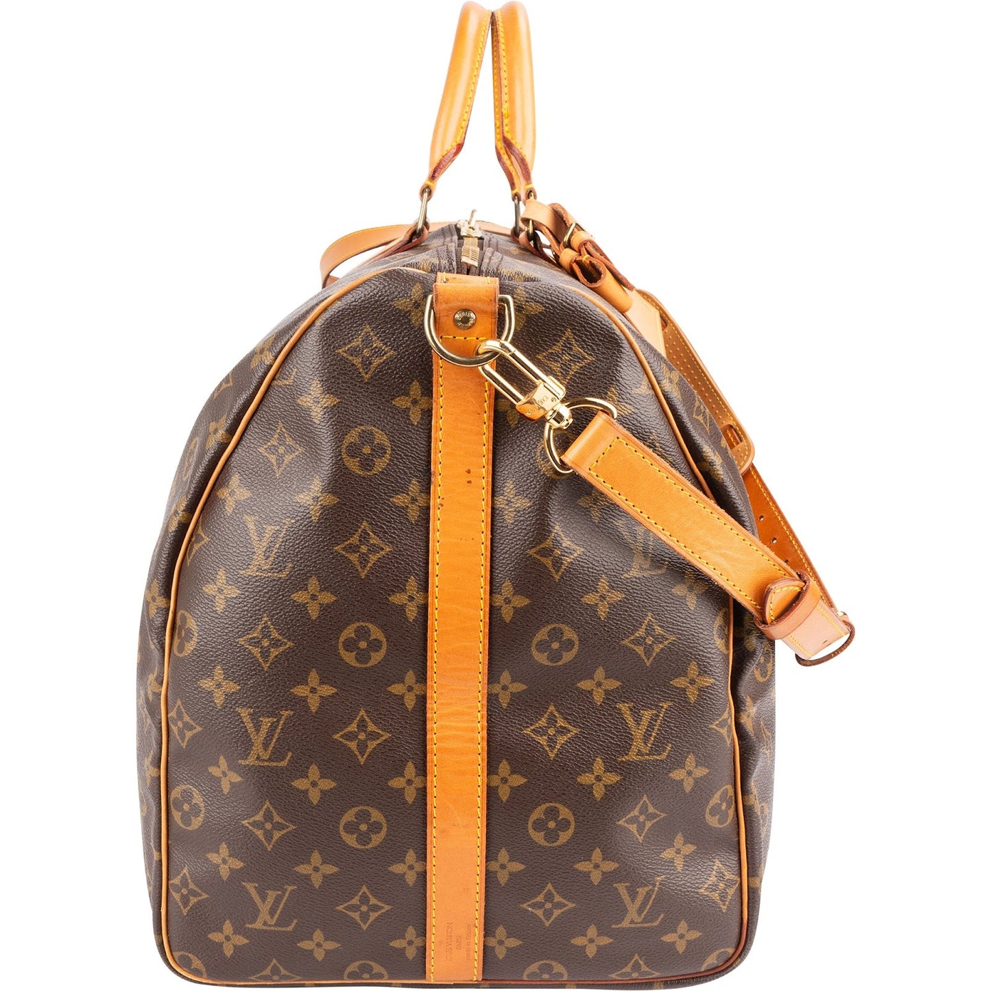 Louis Vuitton Monogram Canvas Keepall 60 Bandoulière Travel Bag