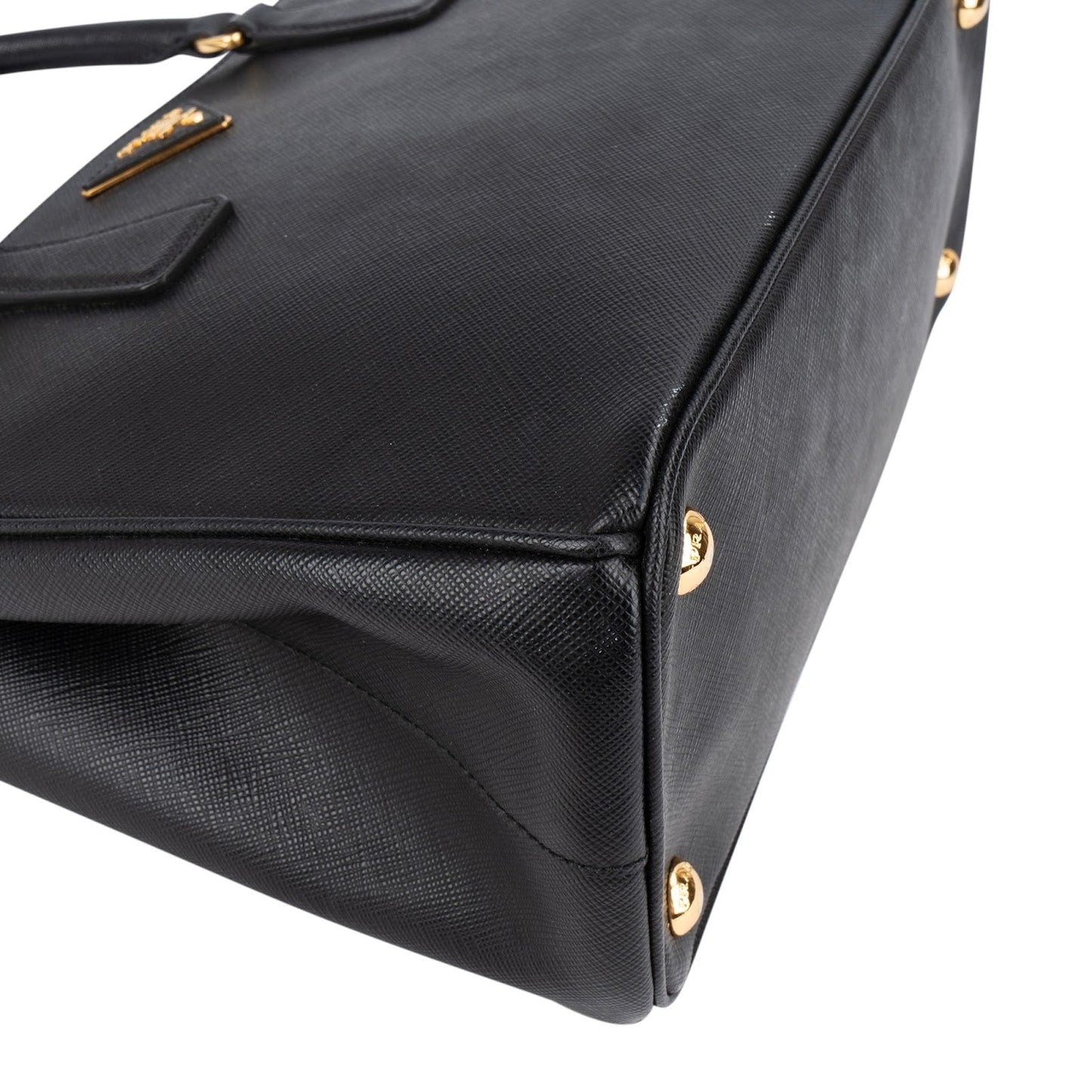 Prada Saffiano Leather Small Galleria Handbag