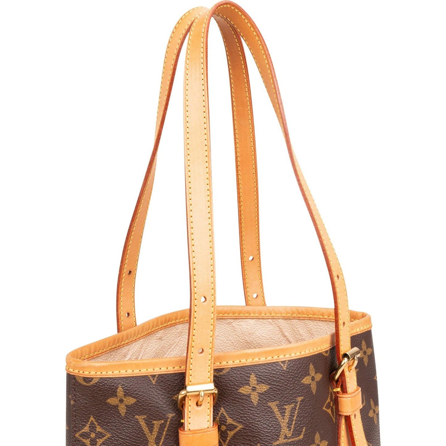 Louis Vuitton Monogram Canvas Bucket PM Shoulder Bag
