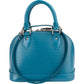 Louis Vuitton Alma BB aus blauem Epi-Leder – Ansicht 5