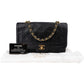 Chanel Quilted Lambskin 24K Gold Single Flap Crossbody Bag