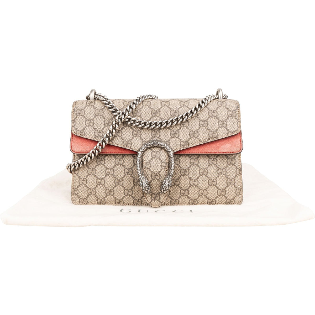 Gucci Monogram GG Supreme Dionysus Shoulder Bag