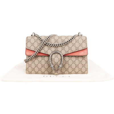 Gucci Monogram GG Supreme Dionysus Shoulder Bag