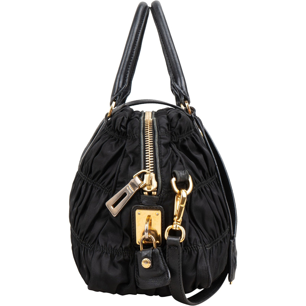 Prada Tessuto Gaufre Satchel Handbag