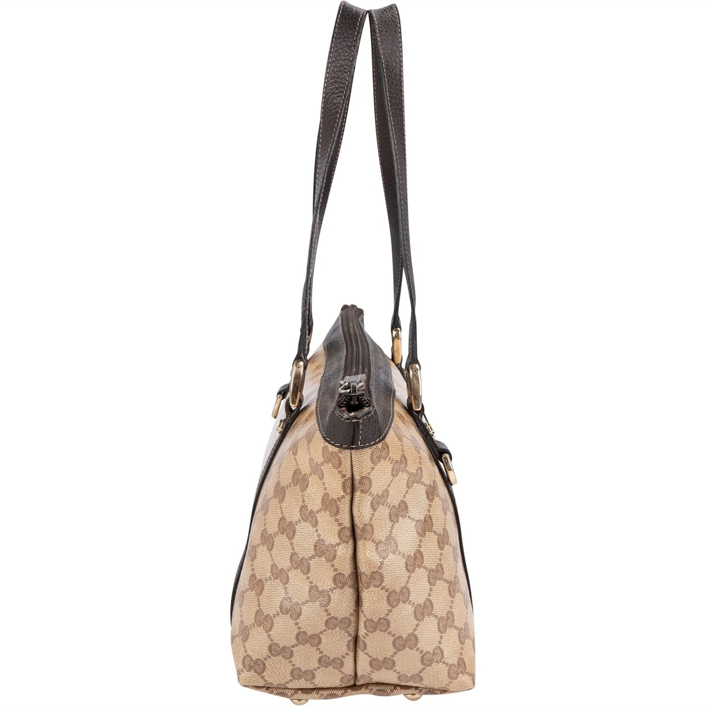 Gucci Monogram GG Crystal Abbey Shoulder Bag