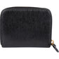 Prada Saffiano Leather Zip Around Wallet