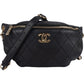 Chanel Quilted Lambskin CC Crossbody Waist Bumbag