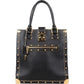 Louis Vuitton Black Leather Suhali Handbag