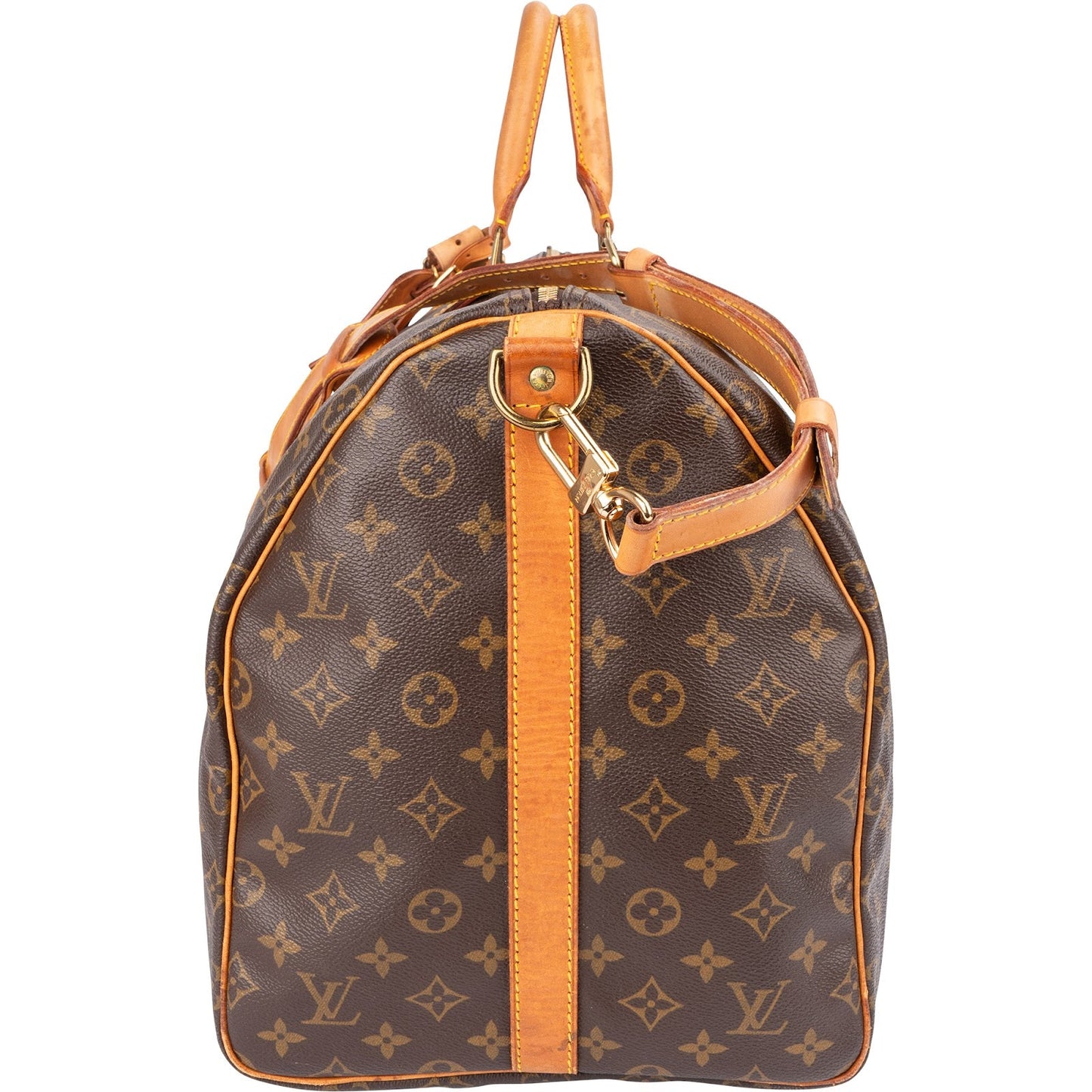 Louis Vuitton Monogram Canvas Keepall 55 Bandoulière Travel Bag