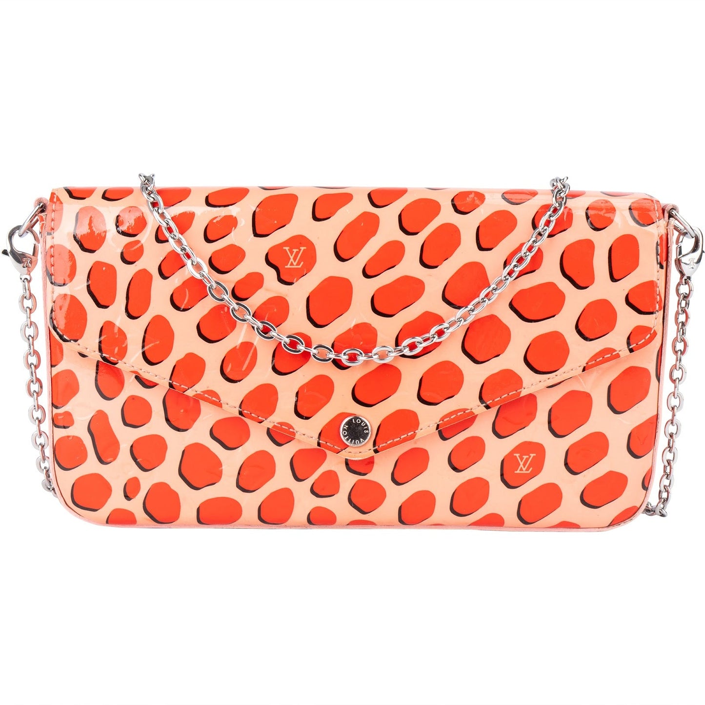 Louis Vuitton Limited Monogram Vernis Jungle Dots Felicie Crossbody Bag