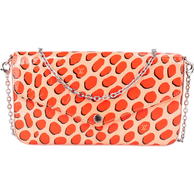 Louis Vuitton Limited Monogram Vernis Jungle Dots Felicie Crossbody Bag