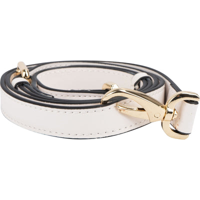 Crossbody Schulterriemen - Weiß (Mittelbreit / Verstellbar)