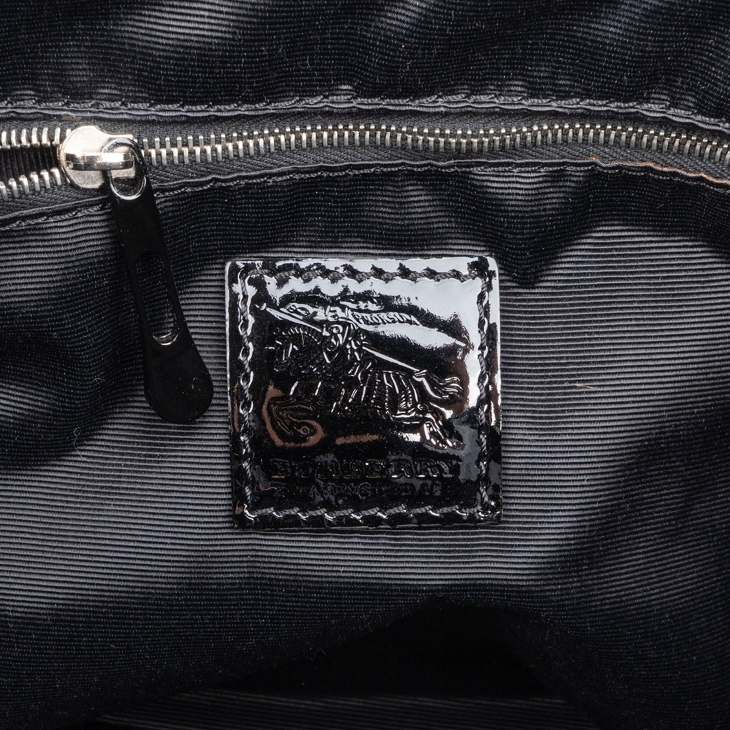 Burberry Nova-Check Studded Knight Hobo Handbag
