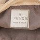 Fendi Zucchino Canvas Croissant Micro Handbag