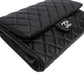 Chanel Quilted Lambskin Palladium Single Flap Shoulder Bag