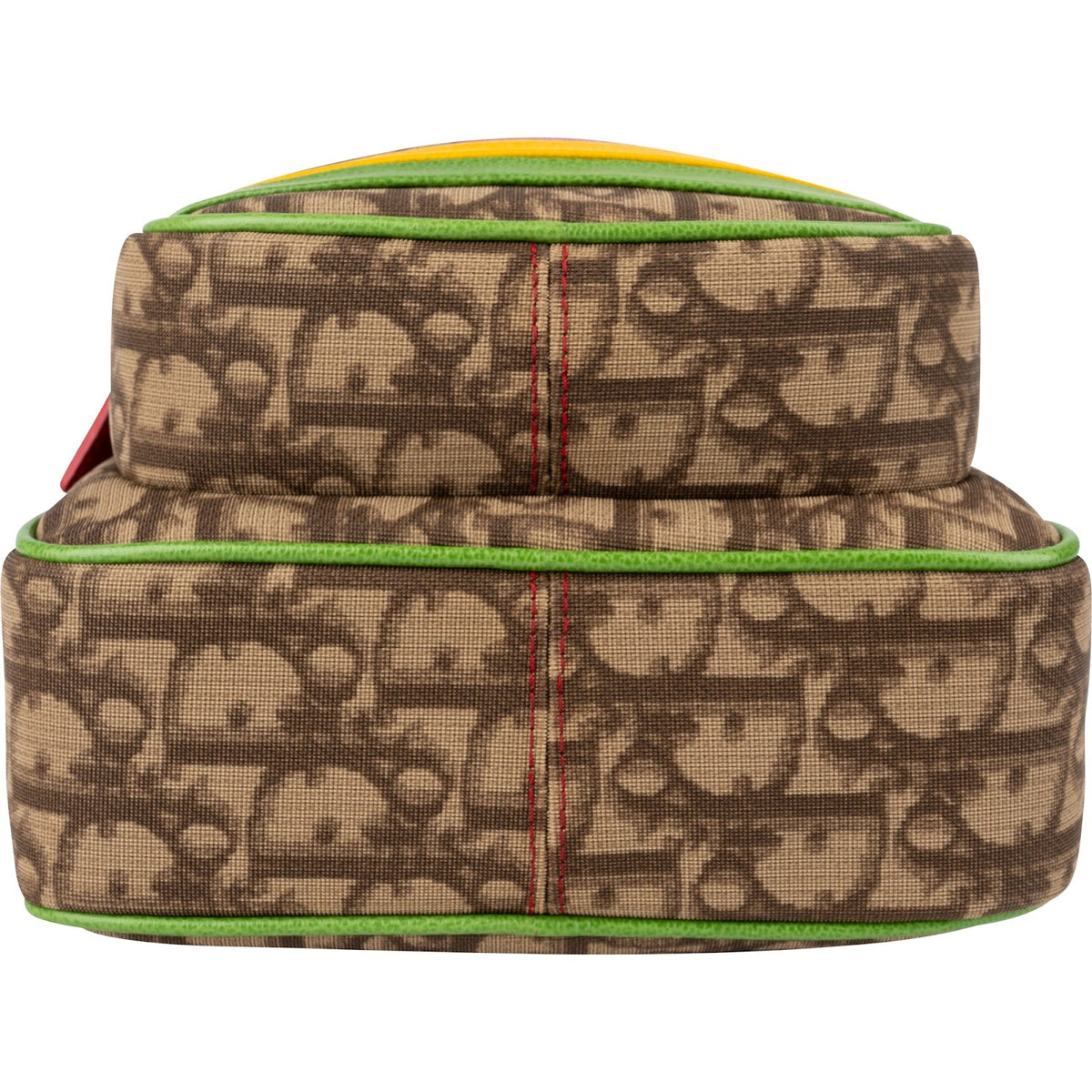 Christian Dior Trotter Monogram Multicolor Striped Rasta Messenger Crossbody Bag