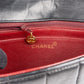 Chanel Vertical Quilted Lambskin 24K Gold Single Flap Crossbody Bag