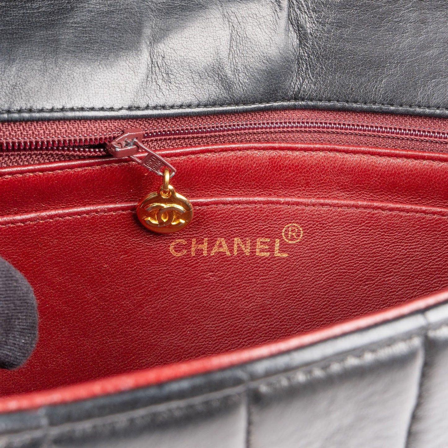 Chanel Vertical Quilted Lambskin 24K Gold Single Flap Crossbody Bag