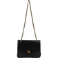 Chanel Quilted Lambskin 24K Gold Double Flap Shoulder Bag