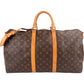 Louis Vuitton Monogram Canvas Keepall 50 Bandoulière Travel Bag