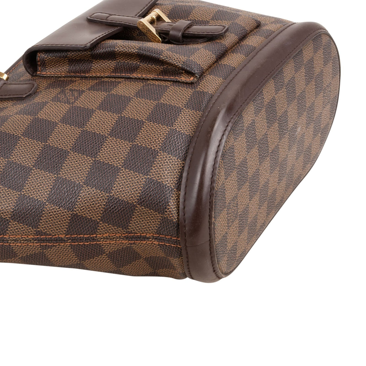 Louis Vuitton Monogram Damier Ebene Canvas Manosque PM Shoulder Bag